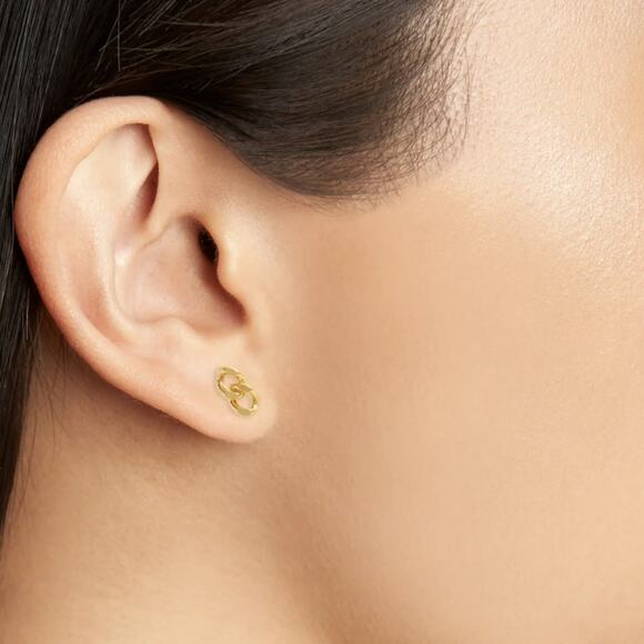 Madewell Gold Mix & Match Earring Set - Picture 4 of 11